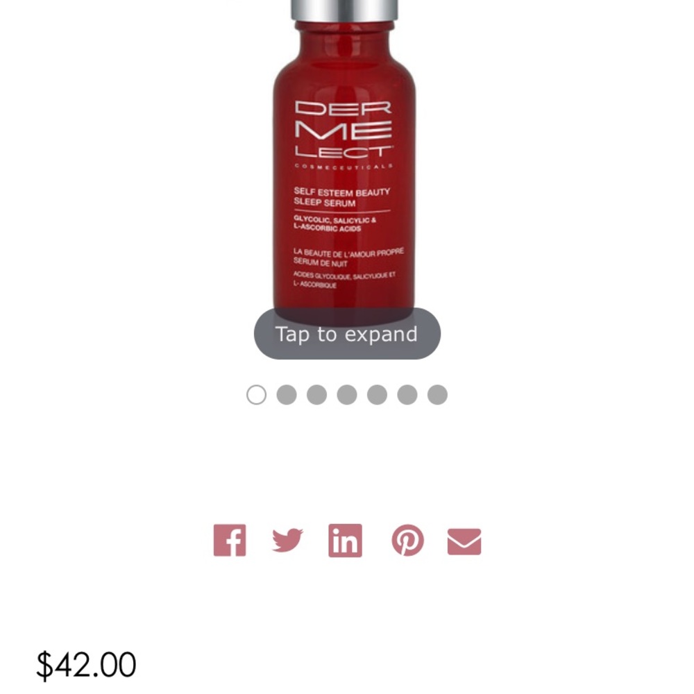 Dermelect SELF-ESTEEM
Beauty Sleep Serum-New